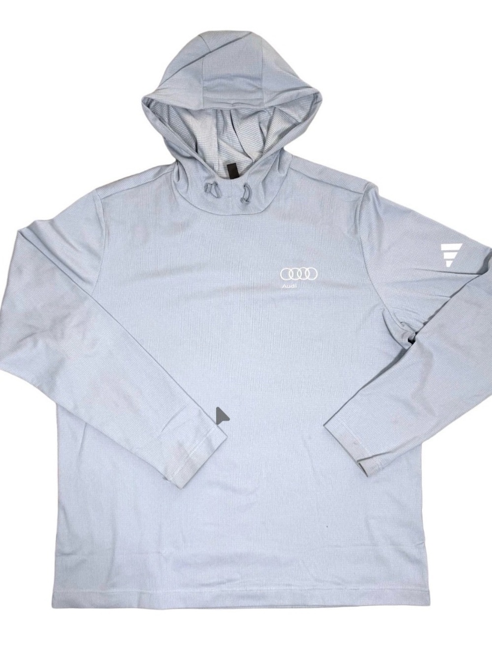 Adidas X Audi F1 Pullover Long-sleeved Hooded Performance Workout Pullover Shirt
